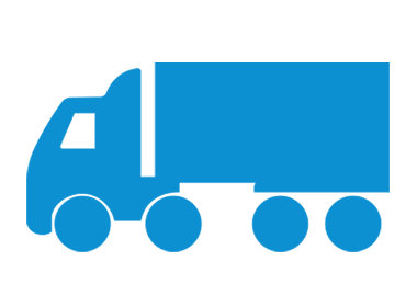Truck and Tailer Icon